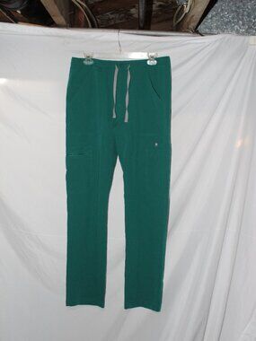 Figs Men's Hunter Green Cairo Cargo Scrub Pants